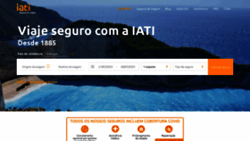 What Iatiseguros.pt website looked like in 2022 (1 year ago)