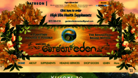 What Intothegardenofeden.com website looked like in 2022 (1 year ago)