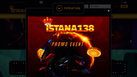 What Istana138.com website looked like in 2022 (1 year ago)
