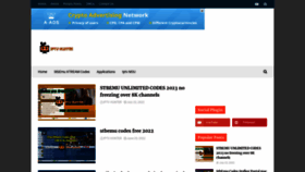 What Iptvhunter.online website looked like in 2022 (1 year ago)