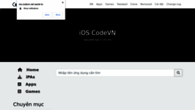 What Ios.codevn.net website looked like in 2022 (2 years ago)