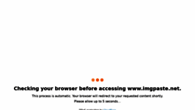What Imgpaste.net website looked like in 2022 (1 year ago)