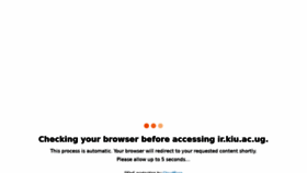 What Ir.kiu.ac.ug website looked like in 2022 (1 year ago)