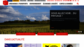 What Iau-idf.fr website looked like in 2022 (1 year ago)