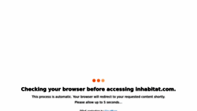 What Inhabitots.com website looked like in 2022 (2 years ago)