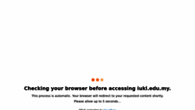 What Iukl.edu.my website looked like in 2022 (1 year ago)