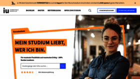 What Iubh-fernstudium.de website looked like in 2022 (1 year ago)