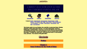 What Islam-guide.com website looked like in 2022 (1 year ago)