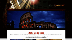 What Italyguides.it website looked like in 2022 (1 year ago)