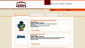 What Iades.com.br website looked like in 2022 (1 year ago)