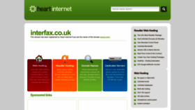 What Interfax.co.uk website looked like in 2022 (1 year ago)