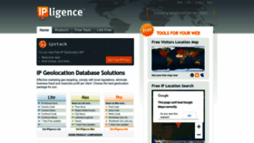 What Ipligence.com website looked like in 2022 (1 year ago)