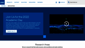 What Intel-research.net website looked like in 2022 (1 year ago)