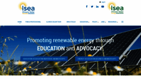What Illinoissolar.org website looked like in 2022 (1 year ago)