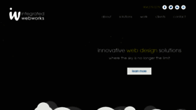 What Integratedwebworks.com website looked like in 2022 (1 year ago)