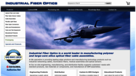What I-fiberoptics.com website looked like in 2022 (1 year ago)