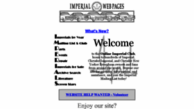 What Imperialclub.com website looked like in 2022 (1 year ago)