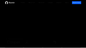 What Illumin.com website looked like in 2022 (2 years ago)