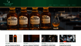 What Interbevgroup.com website looked like in 2022 (1 year ago)
