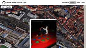 What Iknowwhereyourcatlives.com website looked like in 2022 (2 years ago)