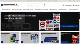 What Informatiebord.nl website looked like in 2022 (1 year ago)