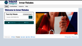 What Inmarrebates.com website looked like in 2022 (1 year ago)
