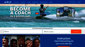 What Ikointl.com website looked like in 2022 (1 year ago)