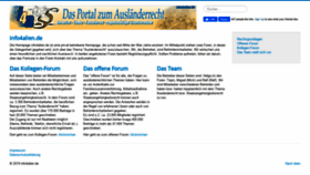 What Info4alien.de website looked like in 2022 (3 years ago)
