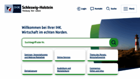 What Ihk-schleswig-holstein.de website looked like in 2022 (1 year ago)
