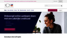 What Icsbusiness.nl website looked like in 2022 (1 year ago)
