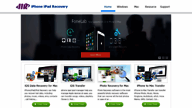 What Iphone-ipad-recovery.com website looked like in 2022 (1 year ago)