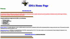 What Idsa-india.org website looked like in 2022 (1 year ago)