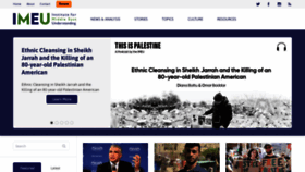 What Imeu.org website looked like in 2022 (2 years ago)