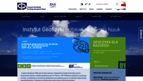 What Igf.edu.pl website looked like in 2022 (1 year ago)