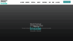 What Insidefestival.com website looked like in 2022 (1 year ago)