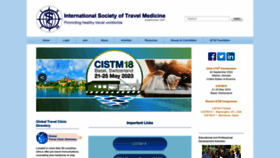 What Istm.org website looked like in 2022 (1 year ago)