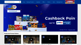 What Indomaret.com website looked like in 2022 (1 year ago)