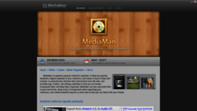What Imediaman.com website looked like in 2022 (1 year ago)