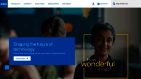 What Intel.ly website looked like in 2022 (1 year ago)