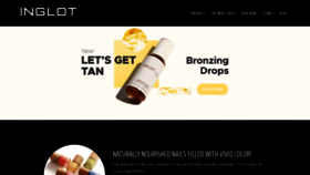 What Inglotcosmetics.com website looked like in 2022 (1 year ago)