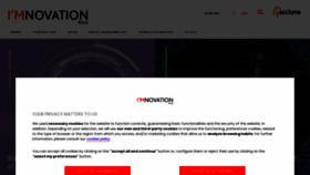 What Imnovation-hub.com website looked like in 2022 (1 year ago)