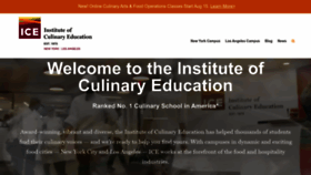 What Iceculinary.com website looked like in 2022 (1 year ago)
