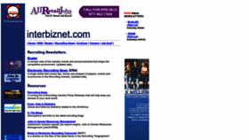 What Interbiznet.com website looked like in 2022 (1 year ago)