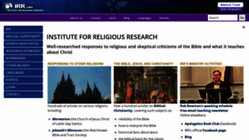 What Irr.org website looked like in 2022 (2 years ago)