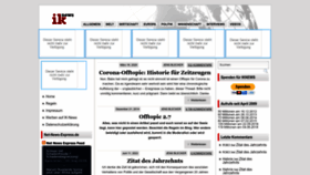 What Iknews.de website looked like in 2022 (1 year ago)