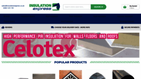 What Insulationexpress.co.uk website looked like in 2022 (1 year ago)