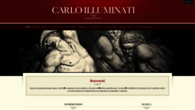 What Illuminati.it website looked like in 2022 (1 year ago)
