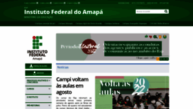 What Ifap.edu.br website looked like in 2022 (1 year ago)