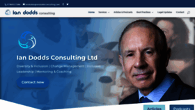 What Iandoddsconsulting.com website looked like in 2022 (1 year ago)