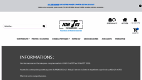 What Igbtig.com website looked like in 2022 (1 year ago)